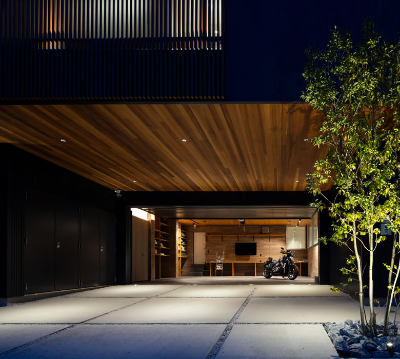 かっこいいガレージ